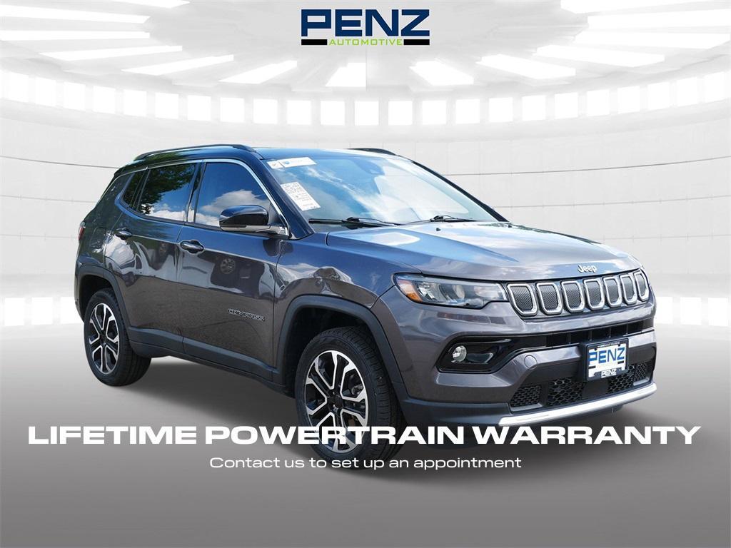 used 2022 Jeep Compass car, priced at $21,900