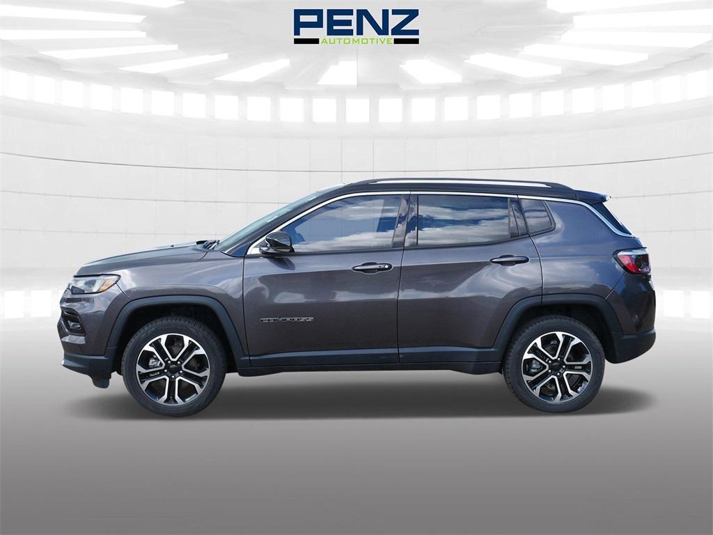 used 2022 Jeep Compass car, priced at $23,300