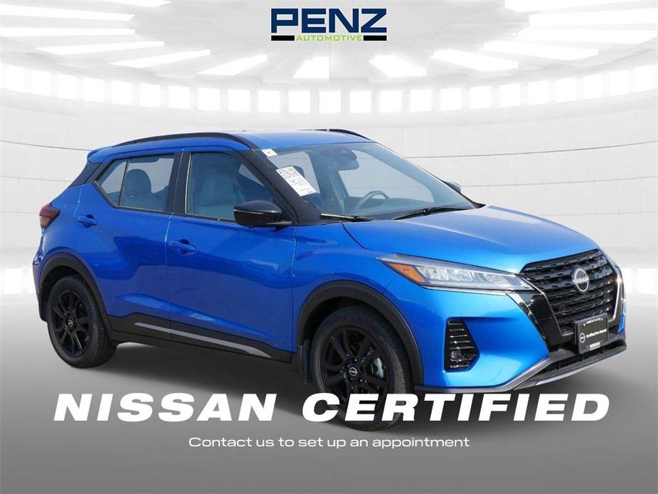 used 2022 Nissan Kicks car, priced at $18,989