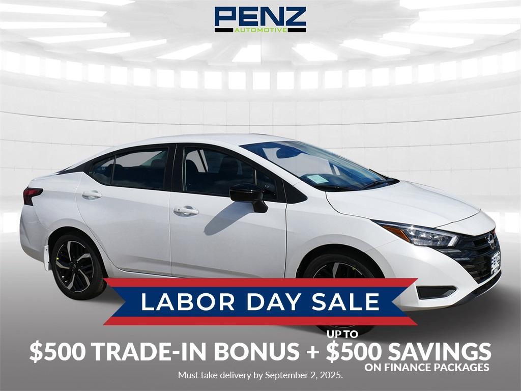 new 2025 Nissan Versa car, priced at $21,976