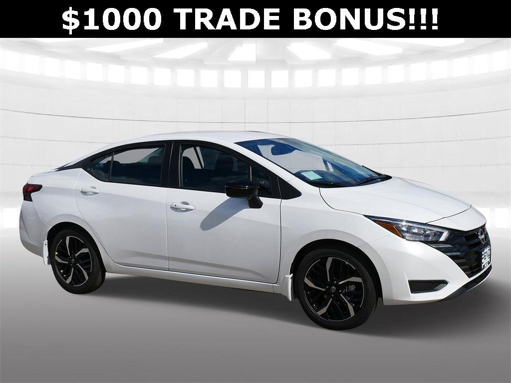 new 2025 Nissan Versa car, priced at $23,176