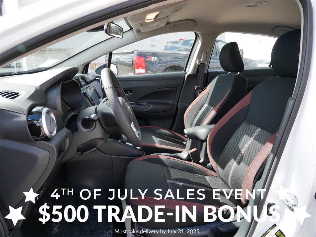 new 2025 Nissan Versa car, priced at $23,176
