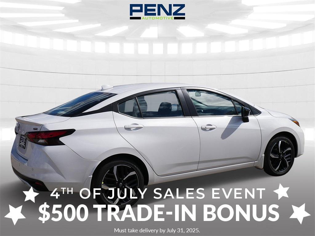 new 2025 Nissan Versa car, priced at $23,176