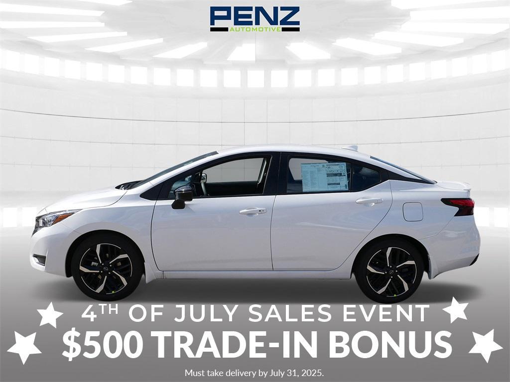 new 2025 Nissan Versa car, priced at $23,176