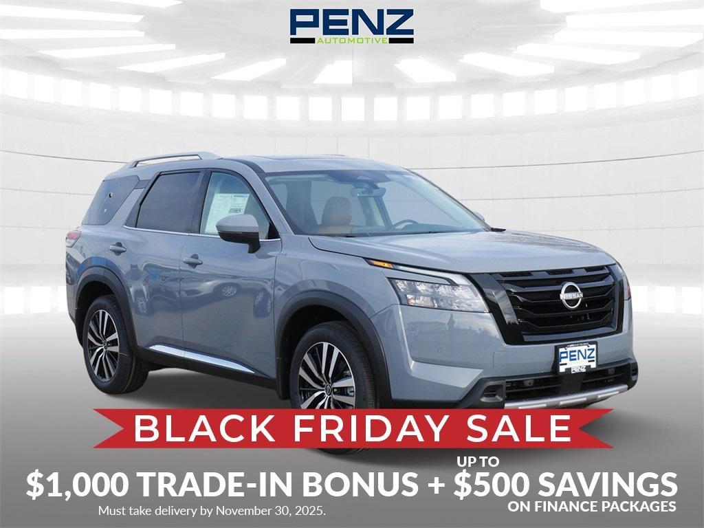 new 2025 Nissan Pathfinder car, priced at $49,636