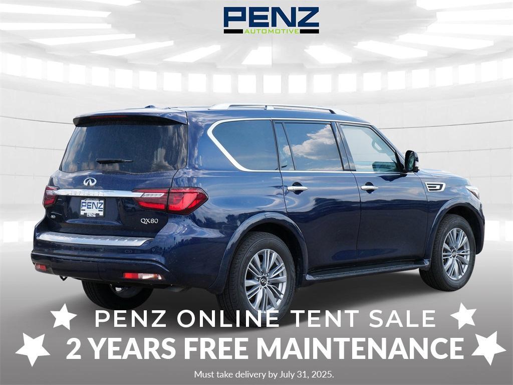 used 2024 INFINITI QX80 car, priced at $47,000