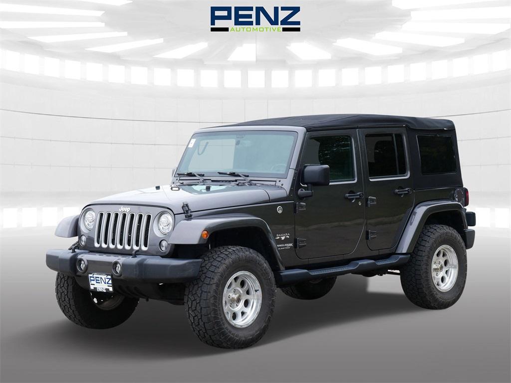 used 2018 Jeep Wrangler JK Unlimited car, priced at $24,000