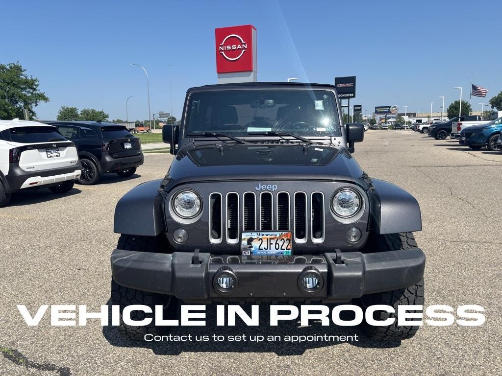 used 2018 Jeep Wrangler JK Unlimited car, priced at $25,500