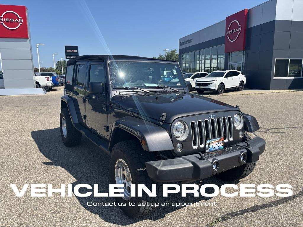 used 2018 Jeep Wrangler JK Unlimited car, priced at $25,500