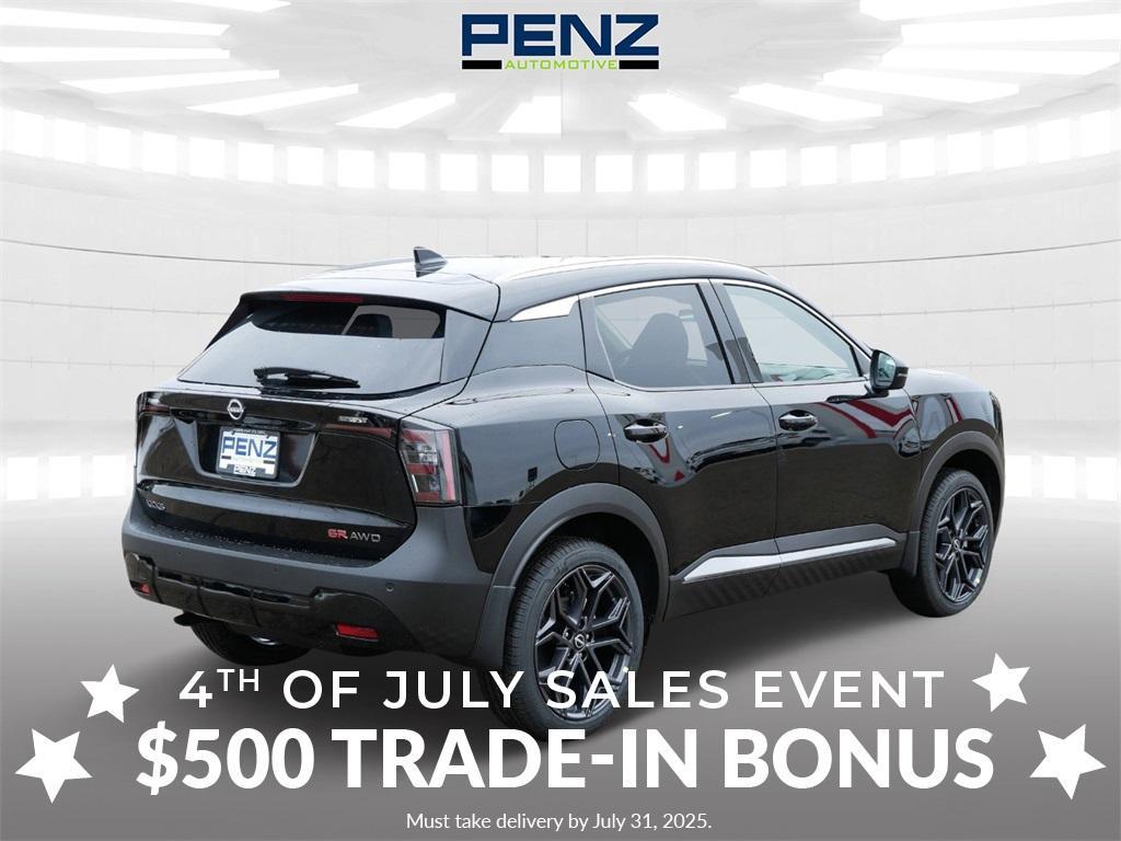 new 2025 Nissan Kicks car, priced at $30,024