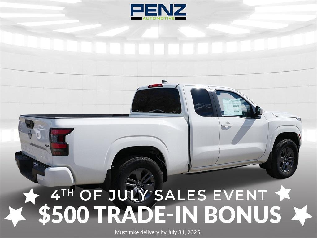 new 2025 Nissan Frontier car, priced at $38,465