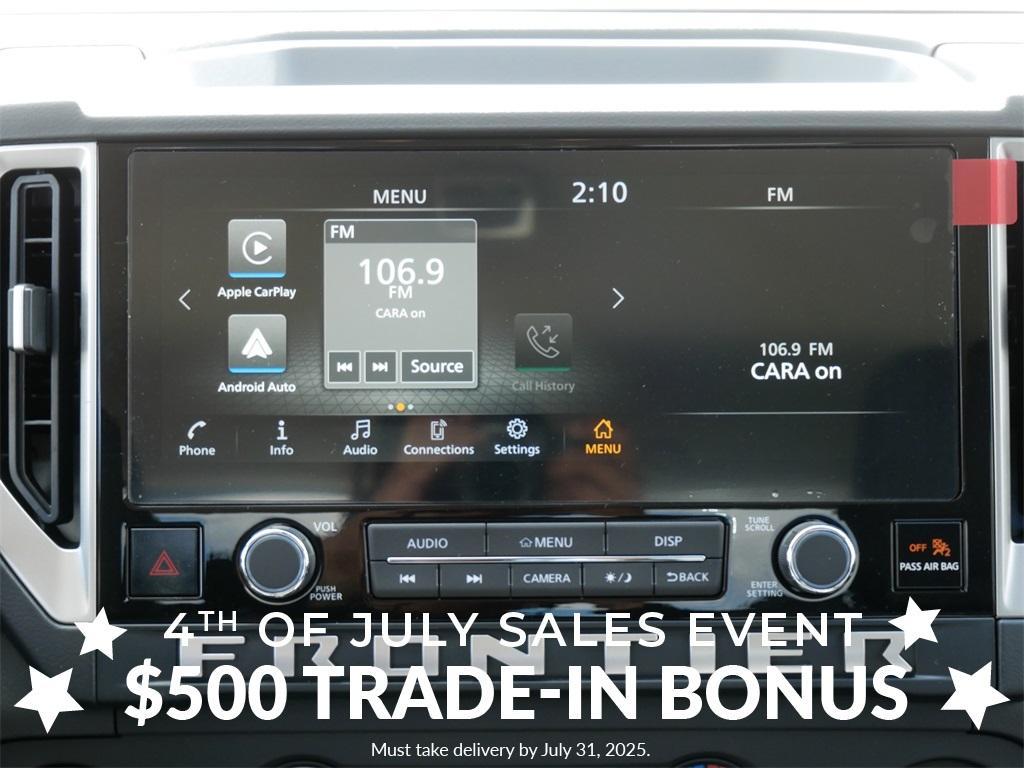 new 2025 Nissan Frontier car, priced at $38,465