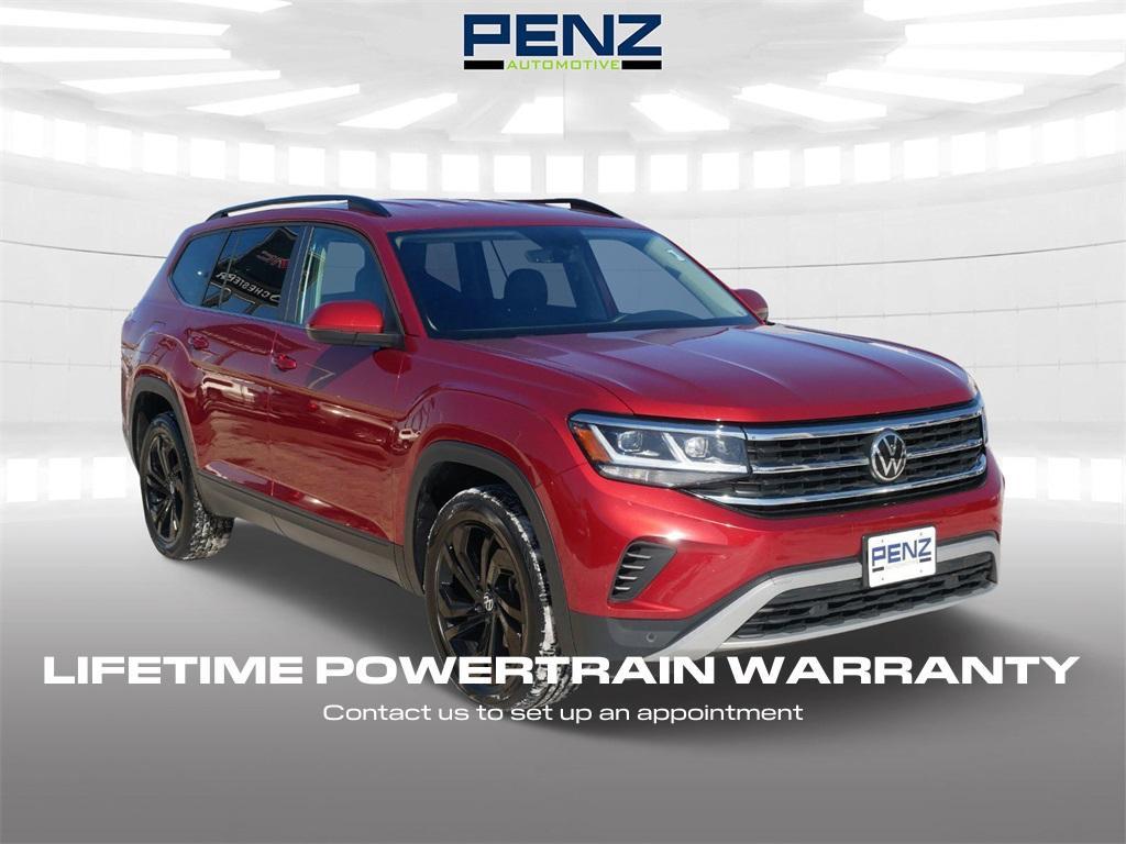 used 2022 Volkswagen Atlas car, priced at $26,200