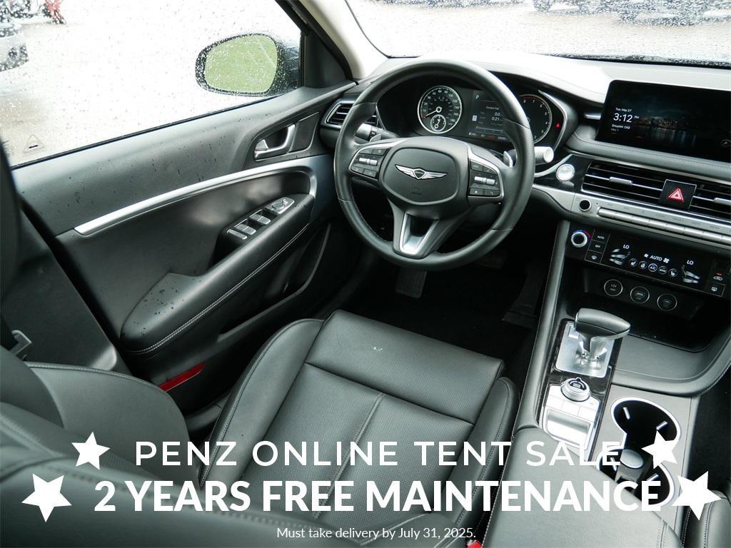 used 2024 Genesis G70 car, priced at $30,000