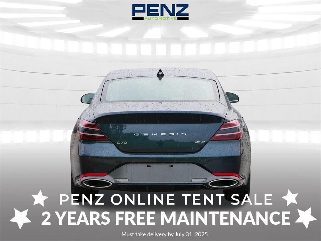 used 2024 Genesis G70 car, priced at $30,000