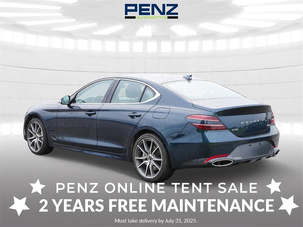 used 2024 Genesis G70 car, priced at $30,000