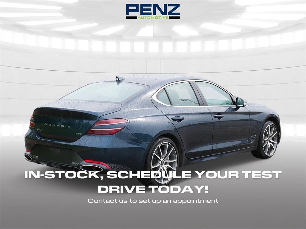 used 2024 Genesis G70 car, priced at $31,500