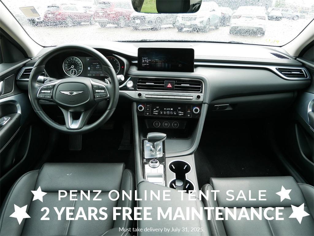 used 2024 Genesis G70 car, priced at $30,000