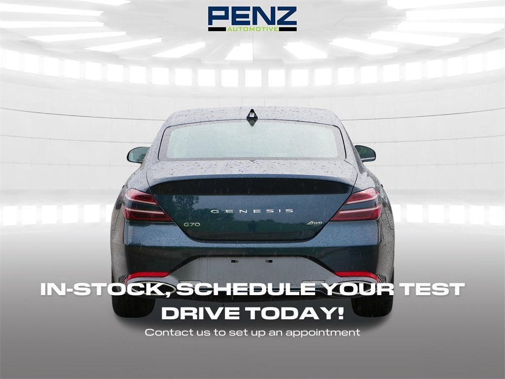 used 2024 Genesis G70 car, priced at $31,500