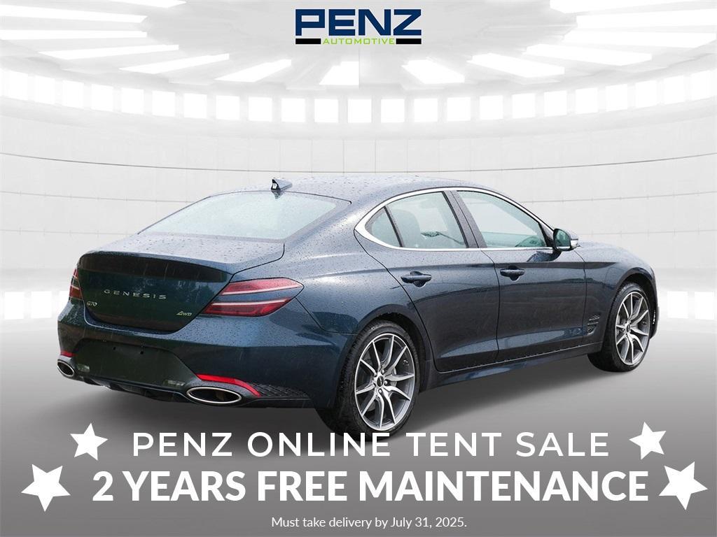used 2024 Genesis G70 car, priced at $30,000