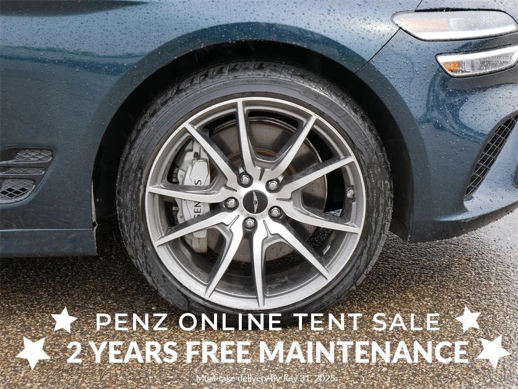 used 2024 Genesis G70 car, priced at $30,000