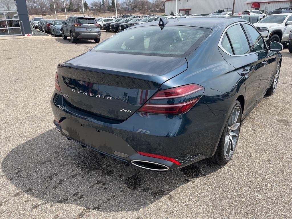 used 2024 Genesis G70 car, priced at $34,500