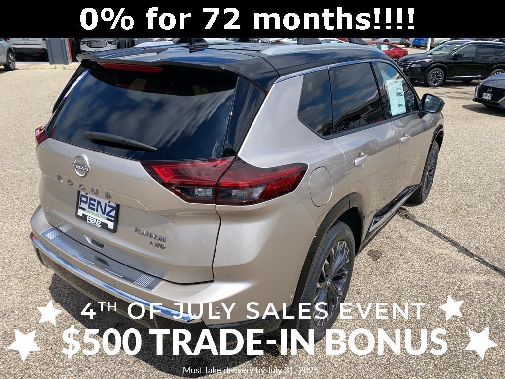 new 2025 Nissan Rogue car, priced at $45,065
