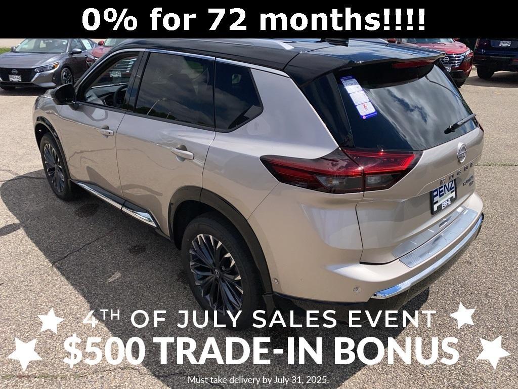 new 2025 Nissan Rogue car, priced at $45,065