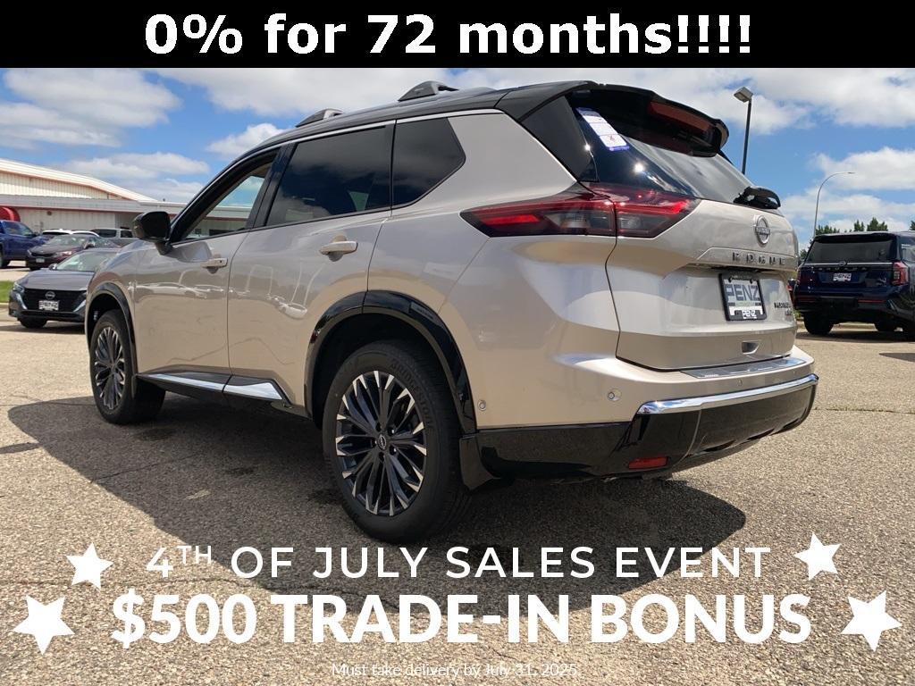 new 2025 Nissan Rogue car, priced at $45,065