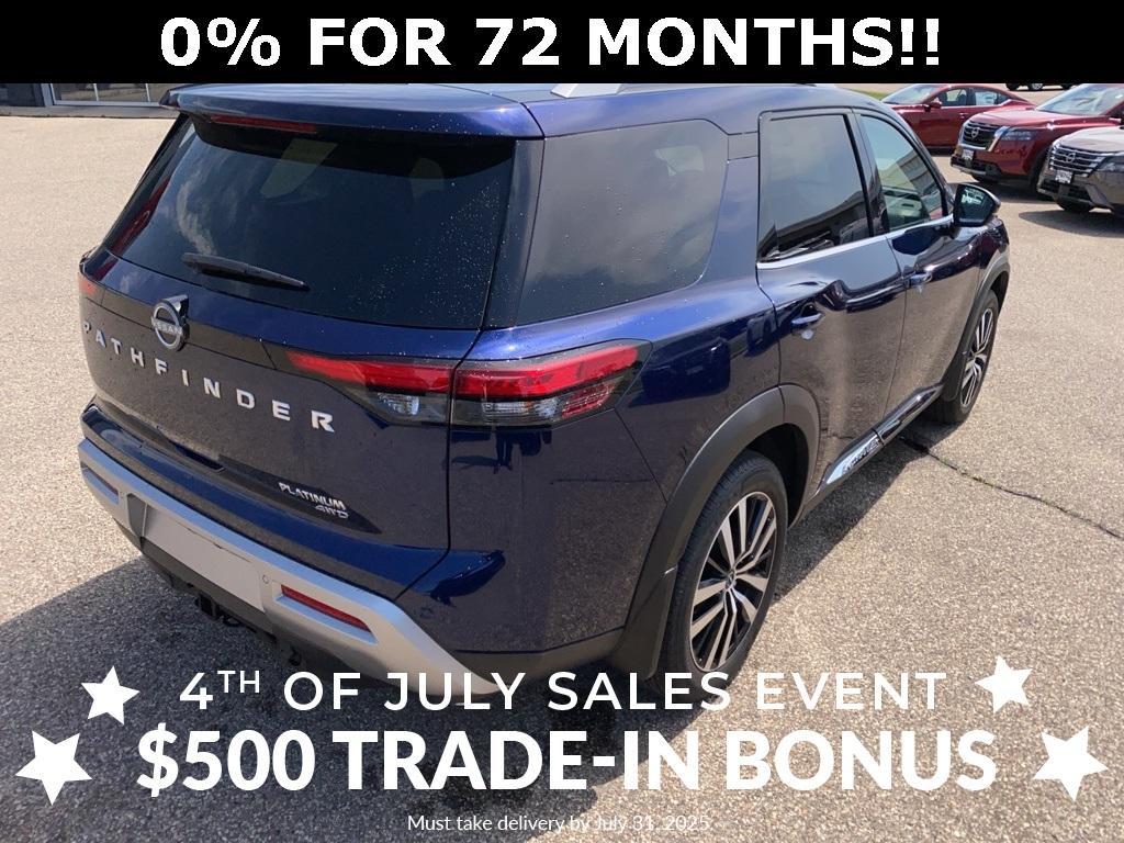 new 2025 Nissan Pathfinder car, priced at $54,780