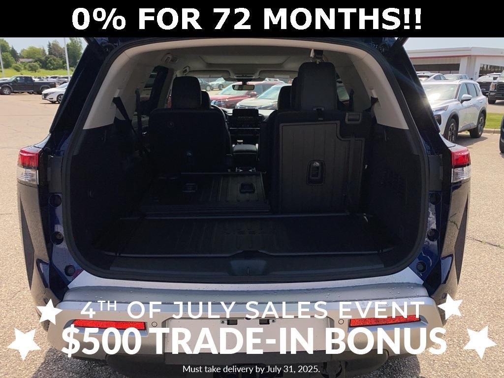 new 2025 Nissan Pathfinder car, priced at $54,780