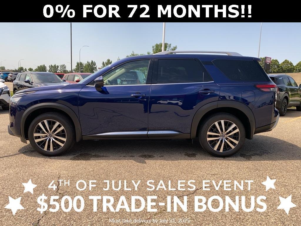 new 2025 Nissan Pathfinder car, priced at $54,780