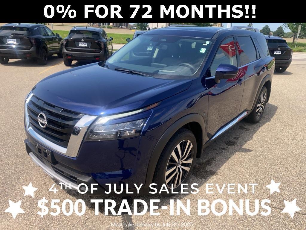 new 2025 Nissan Pathfinder car, priced at $54,780