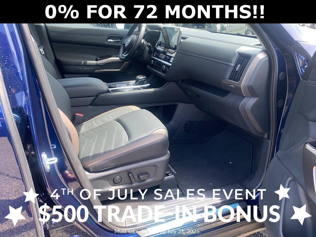 new 2025 Nissan Pathfinder car, priced at $54,780