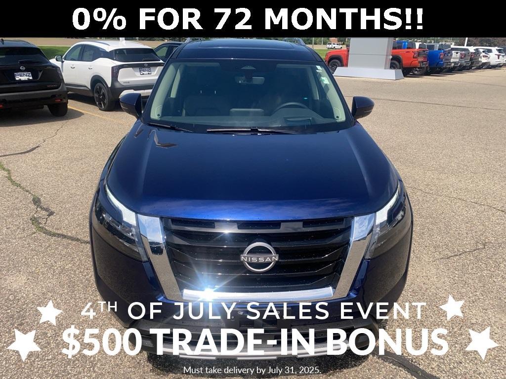 new 2025 Nissan Pathfinder car, priced at $54,780