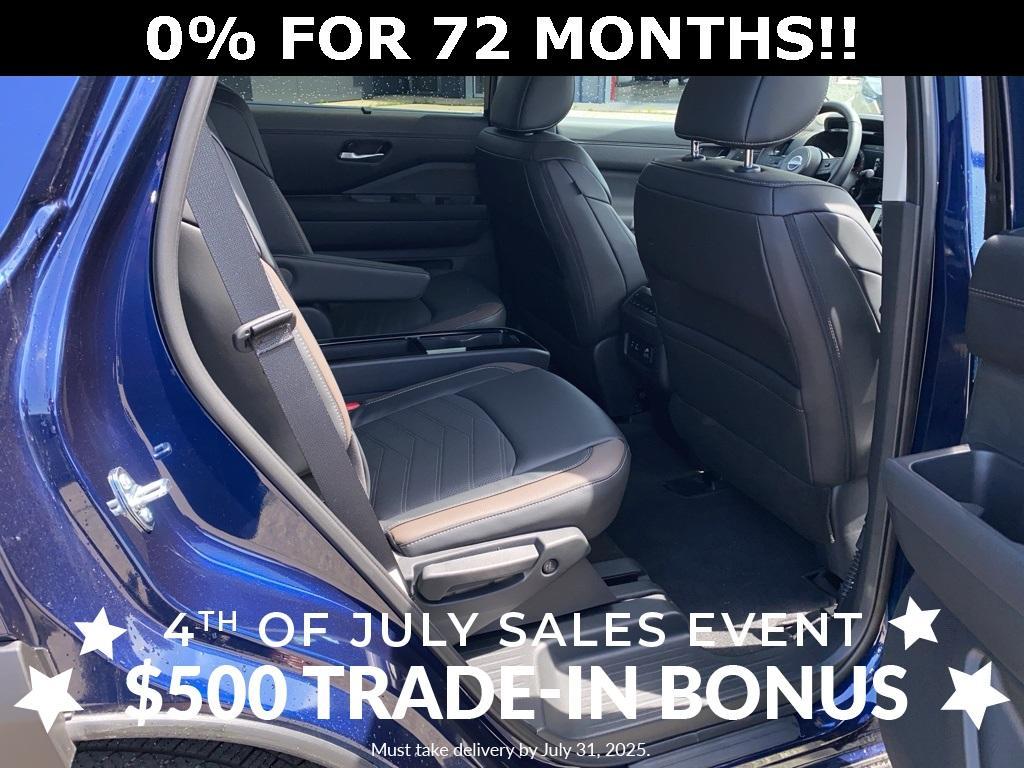 new 2025 Nissan Pathfinder car, priced at $54,780
