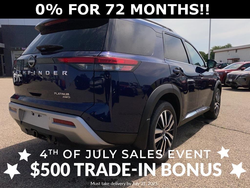 new 2025 Nissan Pathfinder car, priced at $54,780