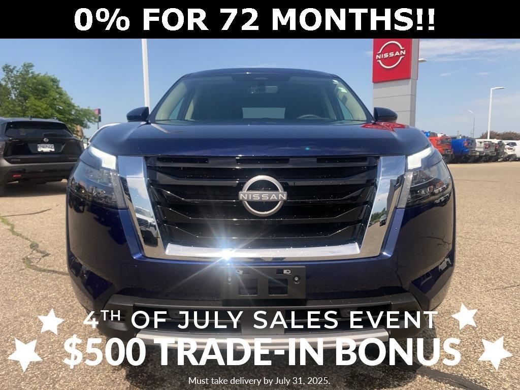 new 2025 Nissan Pathfinder car, priced at $54,780