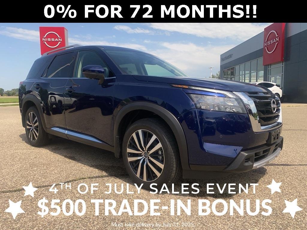 new 2025 Nissan Pathfinder car, priced at $54,780