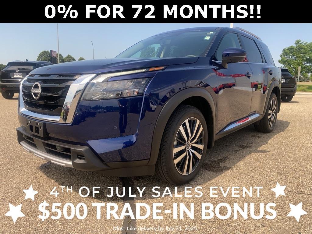 new 2025 Nissan Pathfinder car, priced at $54,780