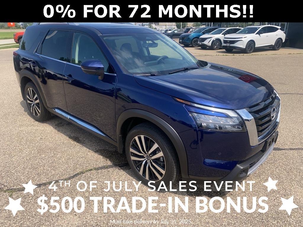 new 2025 Nissan Pathfinder car, priced at $54,780