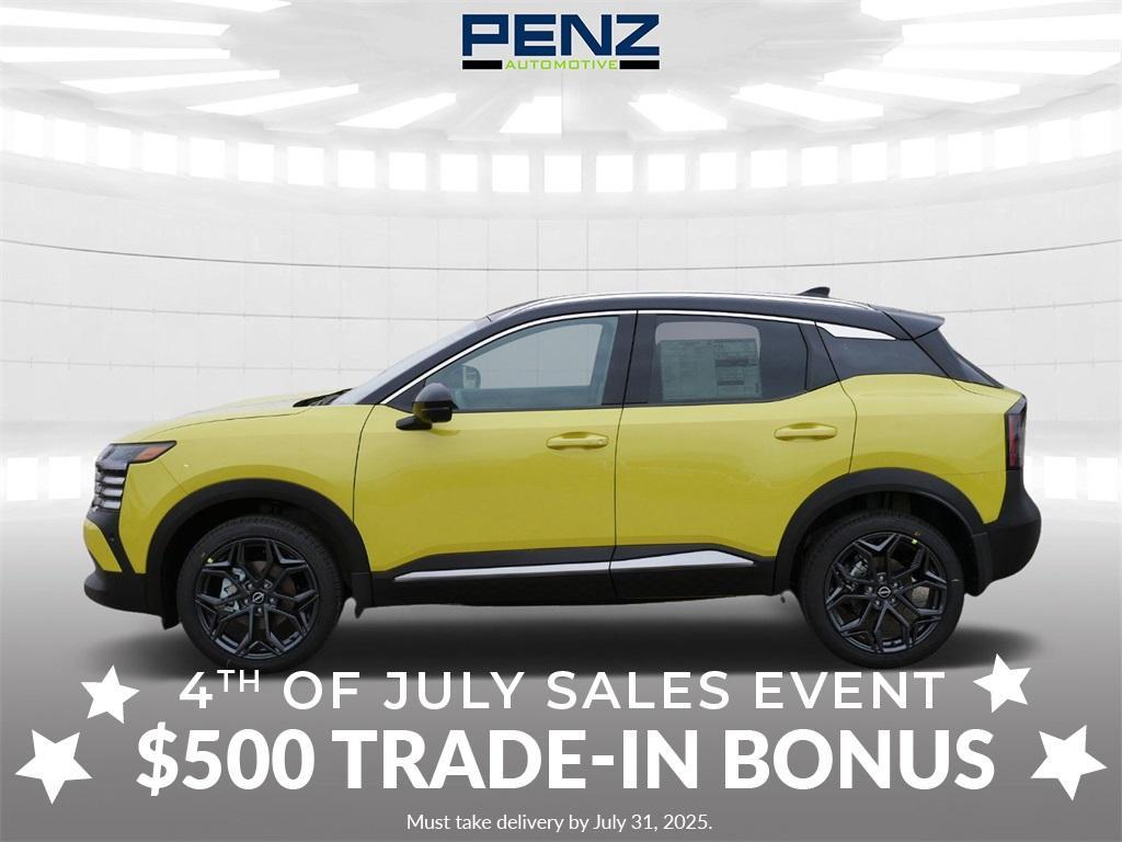 new 2025 Nissan Kicks car, priced at $29,970