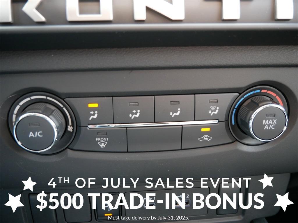 new 2025 Nissan Frontier car, priced at $38,922