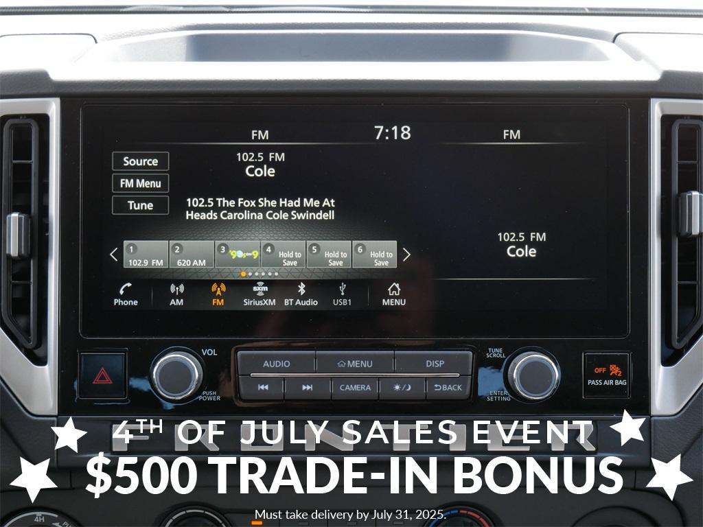 new 2025 Nissan Frontier car, priced at $38,922