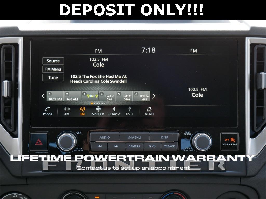 new 2025 Nissan Frontier car, priced at $40,122