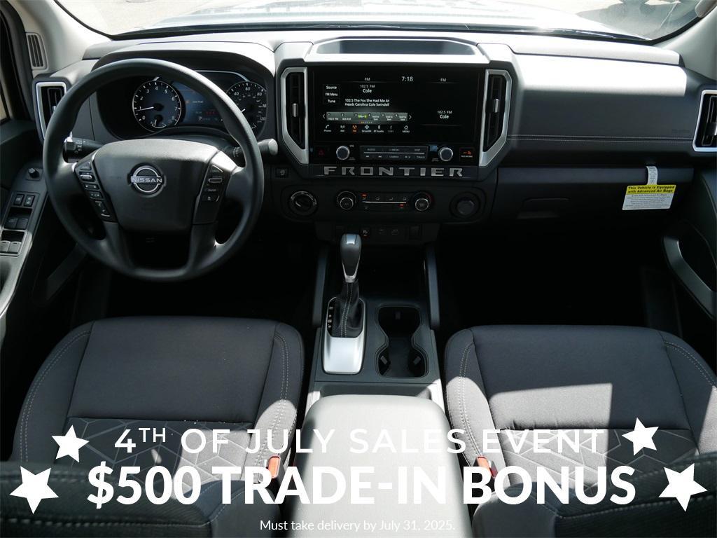 new 2025 Nissan Frontier car, priced at $38,922