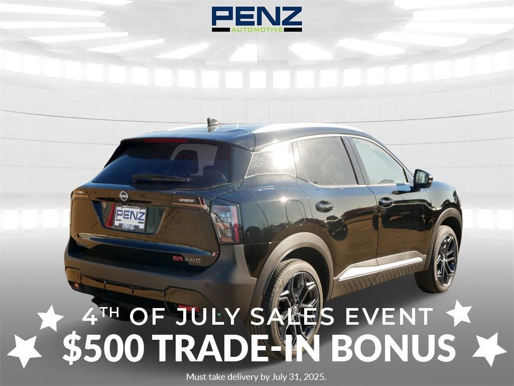 new 2025 Nissan Kicks car, priced at $28,946