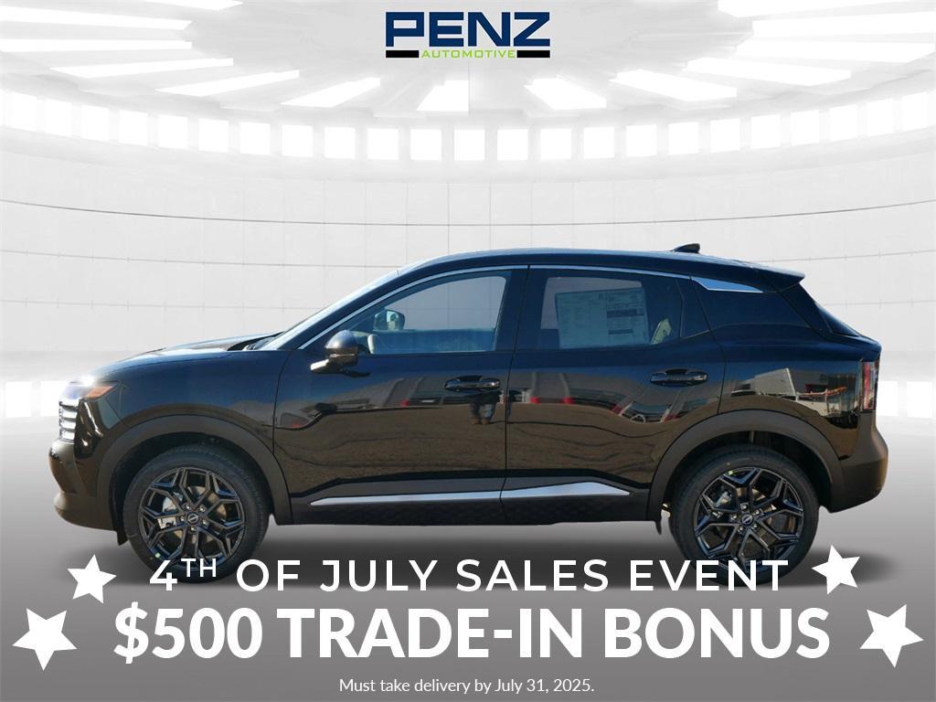 new 2025 Nissan Kicks car, priced at $28,946