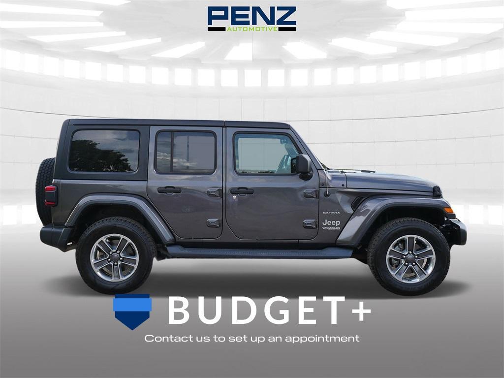 used 2018 Jeep Wrangler Unlimited car, priced at $21,100