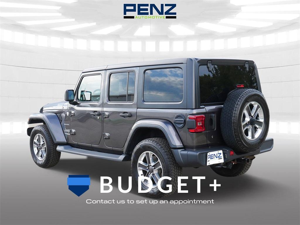 used 2018 Jeep Wrangler Unlimited car, priced at $21,100
